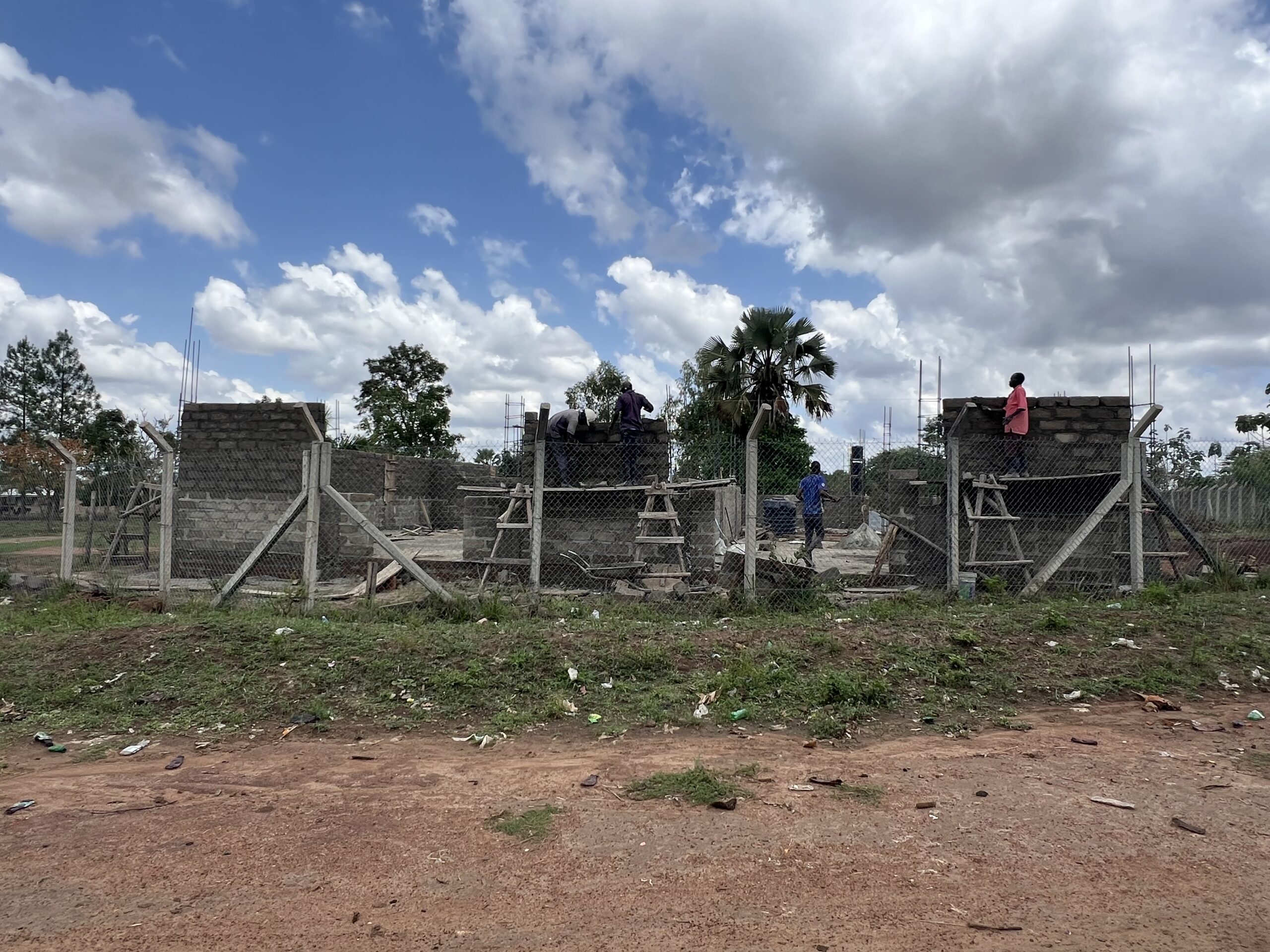 Agro-dealer shop under construction